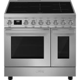 Smeg CPF92IMX Stainless Steel, 90cm Portofino Electric Range Cooker
