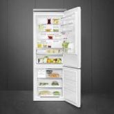 Smeg FA490RWH White, 70Cm Portofino Right Hand Hinge Frost Free Fridge Freezer
