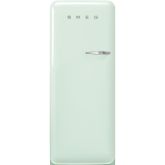 Smeg FAB28LPG5 pastel green, 60cm 50s Style Left Hand Hinge Fridge with Icebox Pastel Green