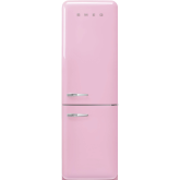 Smeg FAB32RPK5 pink, 60cm 50s Style Right Hand Hinge Fridge Freezer Pink