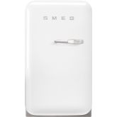 Smeg FAB5LWH5 , cm White Small 50s Style Left Hand Hinged Minibar