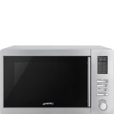Smeg MOE34CXIUK 34 Litre Freestanding Combination Microwave in Stainless Stainless Steel