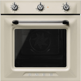 Smeg SF6905P1 60cm Built In Electric Single Oven - Cream