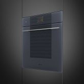 SOP6104TPG 60cm Linea Pyrolytic Single Oven Neptune Grey