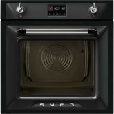 SOP6902S2PN 60cm Victoria Pyrolytic Steam Oven Black