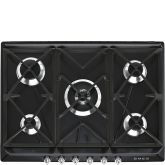 Smeg SR975NGH black, 69cm Victoria Gas Hob