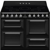 Smeg TR4110IBL2 Black, 110Cm Victoria Electric Range Cooker Black