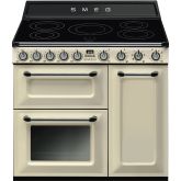 Smeg TR93IP2 cream, 90cm Victoria Electric Range Cooker Cream