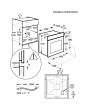 AEG BCX23101EM 59.4cm Built In Electric Single Oven - Stainless