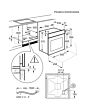 AEG BCX23101EM 59.4cm Built In Electric Single Oven - Stainless