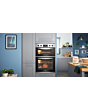 Beko CDFY22309X 60cm Built In High Specification RecycledNet Double Oven - Stainless Steel