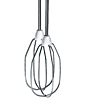 Bosch MFQ3030GB CleverMixx Hand Mixer 350W - White