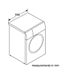 Bosch WGG244ZCGB 9kg 1400 Spin Washing Machine - Graphite