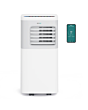 EcoAir APOLLO 10K White, 10,000 Btu, Window Kit, Remote Control, Smart Wi-Fi Connectivity, Cooling, 