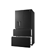 Haier HFR59F18CWMB 700L French Door Fridge Freezer Black