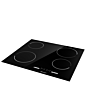 Hisense E6431C 59.5cm Ceramic Hob - Black