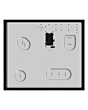 Hisense E6431C 59.5cm Ceramic Hob - Black