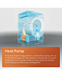 Hotpoint CHD93MWWUK 9kg Heat Pump Dryer - White