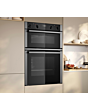 Neff U1ACE2AN3B 59.4cm Built In Electric Double Oven - Stainless Steel
