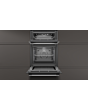 Neff U1GCC0AN0B 59.4cm Built In Electric Double Oven - Black & Steel