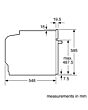 Siemens HM776G1B1B 59.5cm Built In Oven with Microwave Function