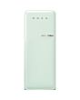 Smeg FAB28LPG5 pastel green, 60cm 50s Style Left Hand Hinge Fridge with Icebox Pastel Green