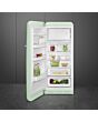 Smeg FAB28LPG5 pastel green, 60cm 50s Style Left Hand Hinge Fridge with Icebox Pastel Green