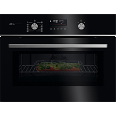AEG GK6NK40FB 59.5cm Compact Combi Microwave Oven