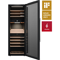 Asko WCN311942G_UK , 192cm, 3 temperature zones, 189 bottle capacity, Full touch TFT full colour dis