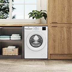 Beko BMN3WT3841W 8kg 1400 Spin RecycledTub Washing Machine - White