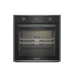 Blomberg ROEN9202DX 59.4cm Built In Electric Single Oven - Dark Steel