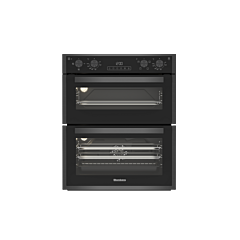 Blomberg ROTN9202DX 59.4cm Built In Electric Double Oven - Dark Steel
