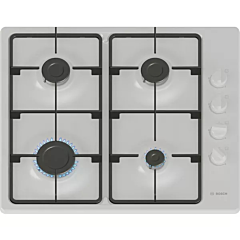 Bosch 296PBP6B2K60 60cm White Gas Hob