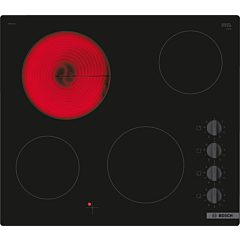 Bosch PKE611CA3E 59.2cm Ceramic Hob - Black