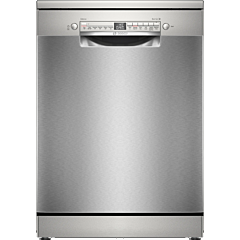 Bosch SMS2HVI06G Silver Inox, 6 programmes, Vario baskets, Vario Drawer, 5 options, 46dB, 9L, 14 pla