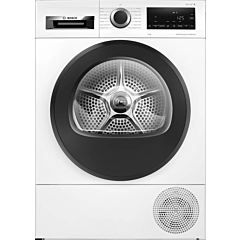 Bosch, Series 6 WQG24502GB 9kg Heat Pump Tumble Dryer - White