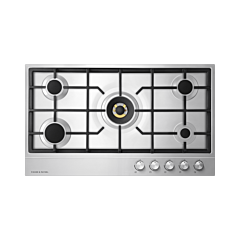 Fisher & Paykel 90cm Gas Hob in Stainless Steel Finish