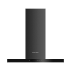 Fisher And Paykel HC90BCBB4 , 900mm Wide Chimney Hood, WiFi, Compatible with SmartHQ App - Black Ste