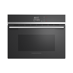 Fisher And Paykel OM60NDB1 , 81342 Electronic Control Combination Microwave + Grill - Black Glass + 