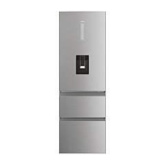Haier HTW5618EWMG 60/40 Silver Fridge Freezer