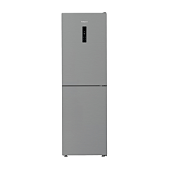 Hotpoint 66.1cm Dual No Frost Fridge Freezer Pet Inox