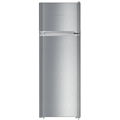 Liebherr CTELE2931 55cm 80/20 Manual Fridge Freezer - Silver