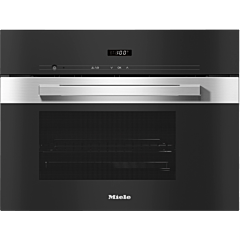 Miele DG2840 Clean Steel, EasySensor,DualSteamtechnology,38litrecapacity,5OperatingModes,SoftOpen/Cl