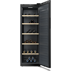 Miele KWT4584ESW , Freestanding conditioning appliance, Black casing and front, 229 bottle capacity,