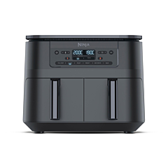 Ninja DZ300UK 7.6 litre 6-in-1 Dual Zone Air Fryer - Gun Metal Grey