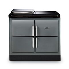 Rayburn RRE100-3ISLT SLATE Fully electric, two zone induction, one boiling/simmer plate, 3 ovens