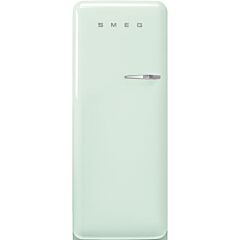Smeg FAB28LPG5 pastel green, 60cm 50s Style Left Hand Hinge Fridge with Icebox Pastel Green