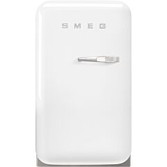 Smeg FAB5LWH5 , cm White Small 50s Style Left Hand Hinged Minibar