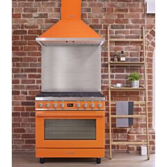 Smeg PORTOFINO BUNDLE OFFER Orange, Cpf9gpor + Kpf9or 