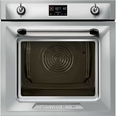 SOP6902S2PX 60cm Victoria Pyrolytic Steam Single Oven Stainless Steel